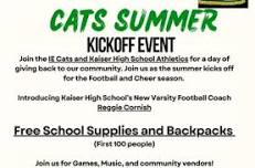 IE Cats Free School Supplies