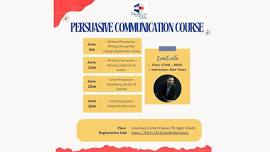 Persuasive Communication Course: Moving audiences with written and spoken arguments. #4/4