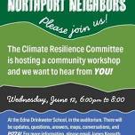 Northport Climate Resilience Committee Workshop