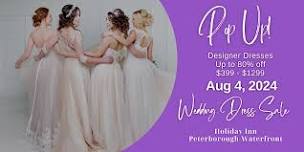 Peterborough Pop Up Wedding Dress Sale