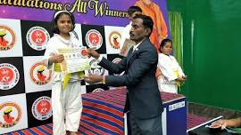 Chinmayi secured 2nd prize in Individual KATA