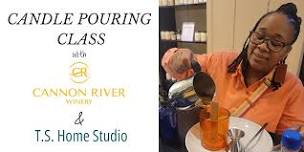 Candle Pouring Class at Cannon River Winery