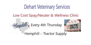 Dehart Vet Services - Hemphill @ Tractor Supply