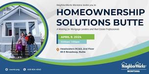 Butte Homeownership Solutions Lunch & Learn