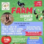 Kid's Farm Camp