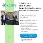 Faster Results Workshop On June 6th at 6:15 PM