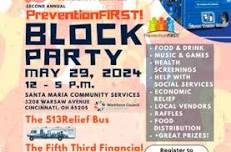 Price Hill Block Party from Santa Maria & PreventionFIRST!