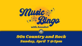 Music Bingo - 90's Country vs. Rock