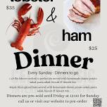 Lobster & Ham Dinner