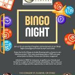 Bingo Night - 3rd Wednesday of each month; 6-ish start