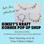 Kinsey’s Kraft Korner Pop Up Shop