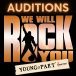 Auditions for We Will Rock You – Young@Part – Rare Productions