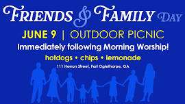 2024 Friends and Family Sunday