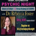 Psychic Gallery Reading & Dinner