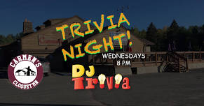 DJ Trivia – Wednesdays at Carmen’s