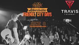 LIVE @ Albertville Friendly City Days!