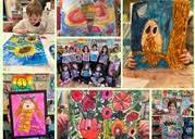 Mixed Media Art (K-2nd Grade)