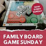 Family Board Game Day!