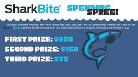 SharkBite Spending Spree Counter Day - Sioux Center