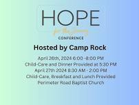 Camp Rock of Georgia Hope for the Journey 2024