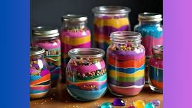 Sunday Summer Crafts at Natures Nook – Sand Art Jars