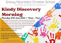 Kindy Discovery Morning