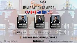 BUSINESS IMMIGRATION SEMINAR IN LAHORE