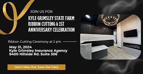 Kyle Grimsley State Farm Ribbon Cutting