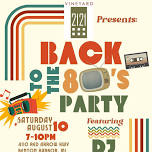 Back to the 80's Themed Dance Party