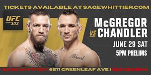 UFC 303 Mcgregor vs Chandler Watch Party at Sage Whittier