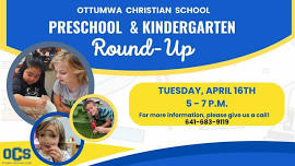 Preschool & Kindergarten Round Up