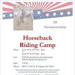 3B Horsemanship Horseback Riding Camp