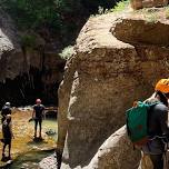 Canyoneering Practice Session