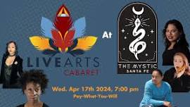 LiveArts Santa Fe presents 'The LiveArt’s Cabaret' — THEATRE SANTA FE