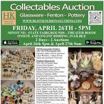 Fenton Glassware & Rosemeade Pottery Auction