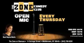 The Zone Comedy Club Open Mic