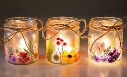 DIY Workshop: Dried Floral Candle Holder Trio - May 18th (3:00pm-5:00pm)