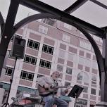 Mr. Busker at the Cameron Park Farmer's Market