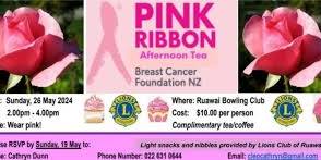 Pink Ribbon Afternoon Tea