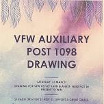 Drawing for VFW velvet yarn blanket