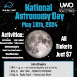 National Astronomy Day Celebration at Barlow Planetarium