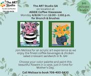 Beans, Brunch and Brushes at ABIDE Coffee Hiawassee