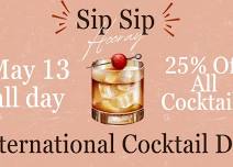 International Cocktail Day at On Par Entertainment!