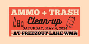 2024 Spent Ammo and Trash Cleanup at Freezout Lake