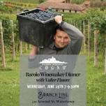 Elvio Cogno Barolo Winemaker Dinner with Valter Fissore