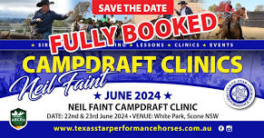 CAMPDRAFT CLINIC with Neil Faint (JUN) 