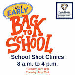 Back to School Shot Clinics