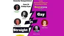 Janet Sullivan Presents: Straight vs. Gay (a friendly comedy competition celebrating Pride Month)