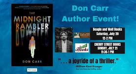 Don Carr at Cherry Street Books