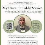 Asian Law Students Association (ALSA) & Office of Diversity, Equity, and Belonging (DEB): My Career in Public Service with Hon. Zainab A. Chaudhry